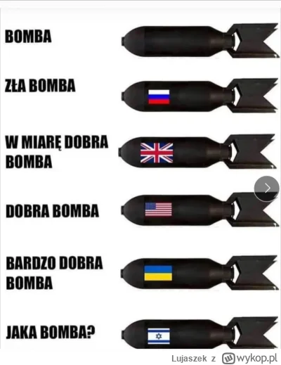 Lujaszek - Jaka bomba? 
#izrael #wojna ##!$%@?