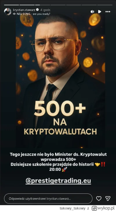 takowy_takowy - #frajerzyzmlm #prestigetrading 500+ xD