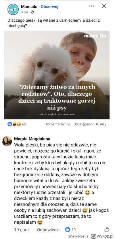 WielkiNos - Cała prawda o psiarzach. Lepiej się tego ująć nie da.

#psiarze #bekazpod...
