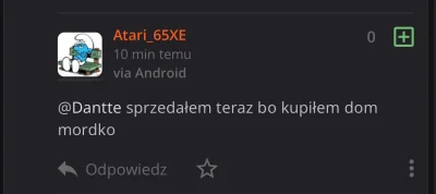 Dantte - XD atari po 5 latach narzekanie na bitcoina sprzedal dzisiaj i dom kupił, yo...