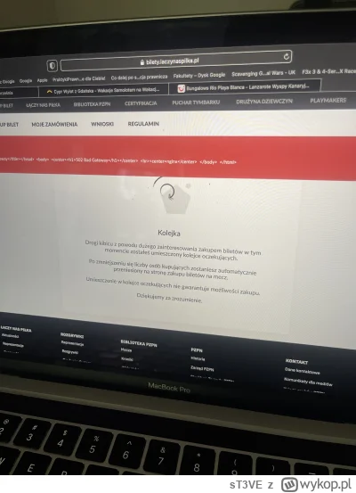 sT3VE - @Mr_freeman kolejka, włączyłem o 9:14 i tak sobie pyka