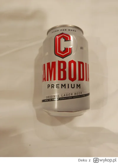 Deku - Recenzja już legendarnego na cały tag piwa "cambodia"
Cena? Poniżej dolara
W s...