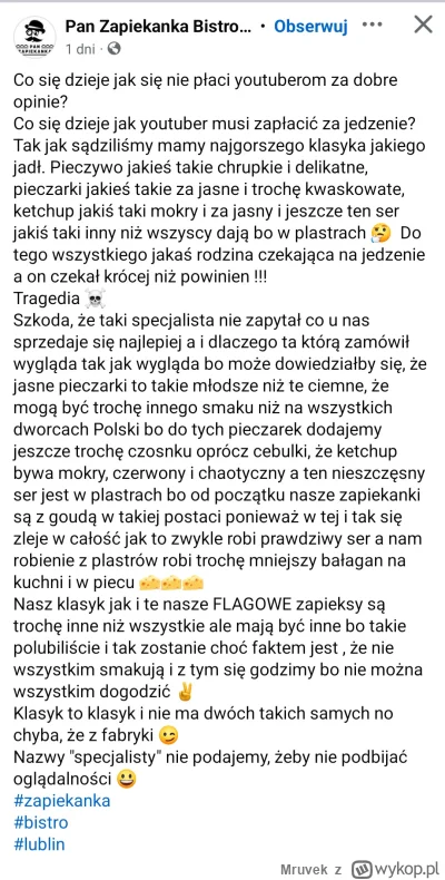 Mruvek - 2024 rok, a ludzie dalej myślą, że takie posty i odpowiedzi w komentarzach t...