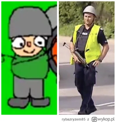 rybazryzem85 - Wiedziałm że kogoś mi przypomina.

SPOILER

#limanowa #walaszek #gener...