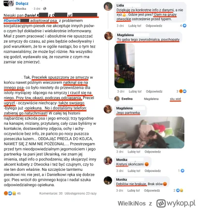 WielkiNos - Nie do uwierzenia. juleczki dają ludziom do adopcji psy nie nadające się ...