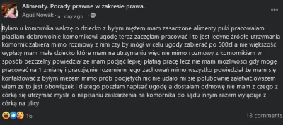 t.....w - Chłopa udupić jak nie płaci, a kobiecie wybaczyć, bo nie ma za co żyć. Taki...