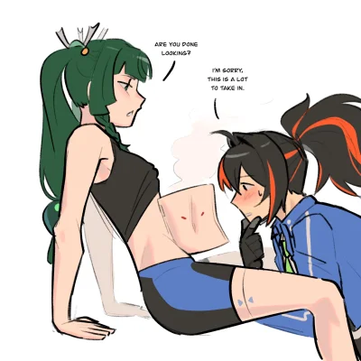 PiekielneSosiwo - #zenlesszonezero #zhuyuan #qingyi #yuri #anime #randomanimeshit
Rut...