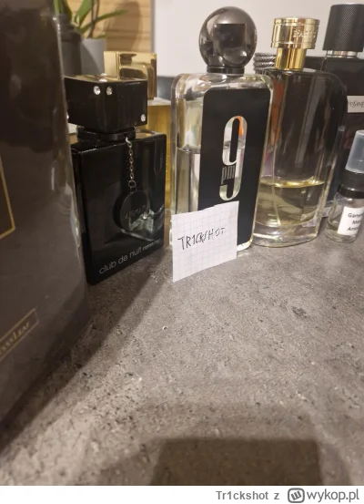Tr1ckshot - Just Jack Vetiver ok 65-70 ml - 50 pln 
Al Haramain amber oud gold editio...