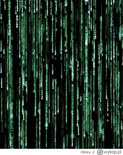 Ukiss - Charakterystyczny zielony kod w Matrixie to tak naprawdę przepisy na sushi.

...