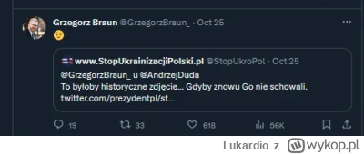 Lukardio - https://twitter.com/GrzegorzBraun_/status/1717193141256675393

#polska #4k...