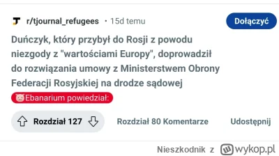 Nieszkodnik - >piękna historia :) nei moge sie doczekac jak zobacze go zmielonego

@P...