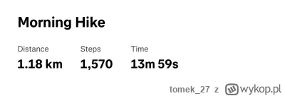 tomek_27 - @G06DbT Tylko rower i chór. Podczas wędrówki  jest ok.
