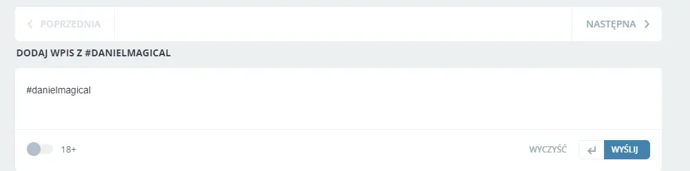 prawilnik - To masowe dodawanie pustych postów, często z +18 z tagiem danielmagical, ...