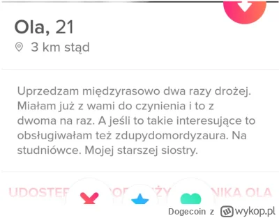 Dogecoin - Nie jestem pewien czy dać krzyżyk czy serduszko... ( ͡º ͜ʖ͡º)
#tinder #pod...