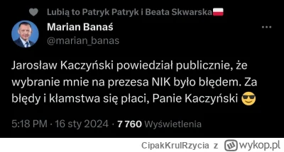 CipakKrulRzycia - #banas #bekazpisu #polityka #kaczynski #polska