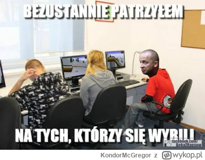 KondorMcGregor - @JanPancerzII: ehh, stara beka z rapsów, klasyka