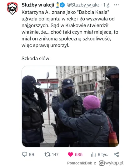 PomocnikBob - @ScypioAfricanus: Oh jak gnębią tych obywateli, atak na funkcjonariusza...