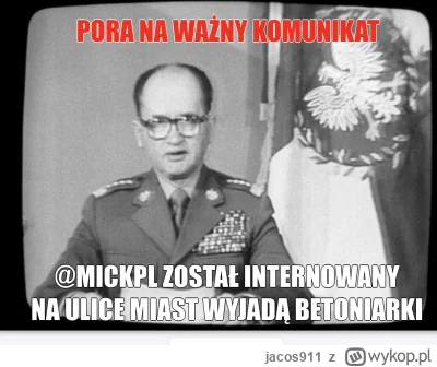 jacos911 - #nieruchomosci Uwolnić @mickpl przed protestami!