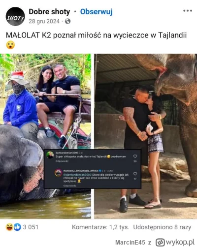 MarcinE45 - @Boomzilla to ten co przygarnął transa? ( ͡º ͜ʖ͡º)