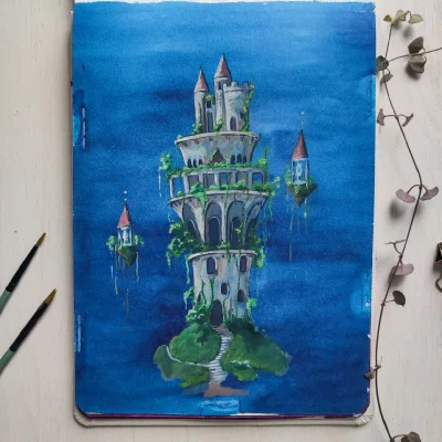 Inevera - INKTOBER DAY 14/31 | | CASTLE 
#inktober

#ineveraart & #inktovera (do czar...