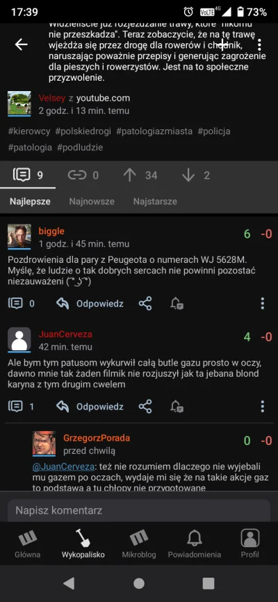 RidgeForrester - #c---------------a #wykop #protest 
Wchodzę na wykop, czytam co biał...