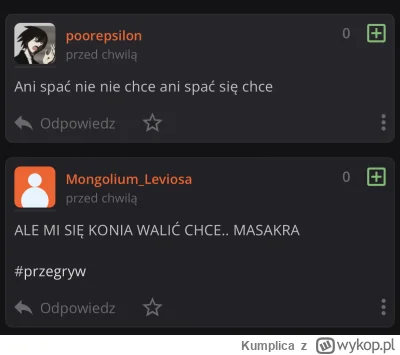 Kumplica - Ja nie chce nic mówić, ale chyba macie matcha ( ͡° ᴥ ͡°)
 @poorepsilon @Mo...