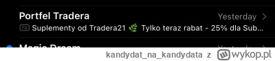 kandydatnakandydata - #gielda #trader21 xD