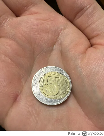 Rain_ - #numizmatyka #pieniadze #kiciochpyta czy taka piątka jest coś więcej warta?