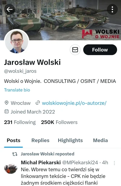 Wilczynski - #ukraina Jarosław Wolski. Niby wielki ekspert, zatrudniony przez MON, a ...