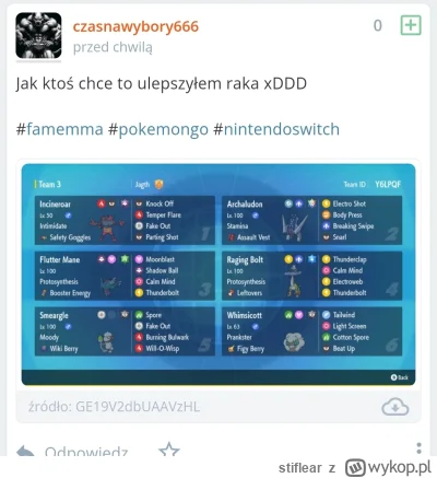 stiflear - @czasnawybory666: aaa dodatkowo masz pewnie ze 12lat, ale nie zwalnia cie ...