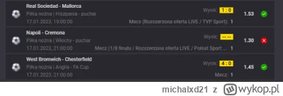 michalxd21 - Napoli, Napoli kupon ci #^$*@$!*... Nawet jakby wygrywali 20-0 z każdym ...