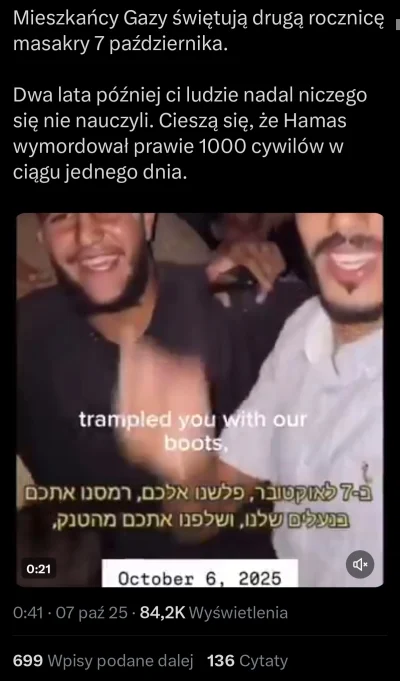 timeofthe - #palestyna #izrael #wojna


Ale przecież biedni cywile nie są niczemu win...