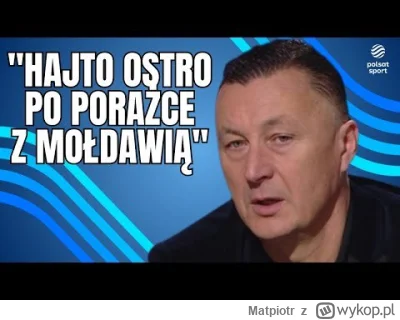 Matpiotr - Jak na pirata drogowego to mądrze gada, polać mu.

#mecz #reprezentacja #o...