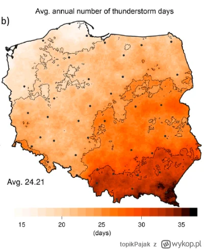 topikPajak - @Jailer: dane historyczne z wyładowań atmosferycznych pokazują ze są mie...