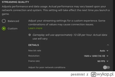 pesimist - @theMat04 
jeżeli stream idzie z niższą rozdzielczością niż jest ustawiona...