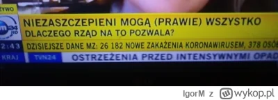 IgorM - Parafrazując klasykę "Polacy korzystają z (resztek) wolności słowa, dlaczego ...