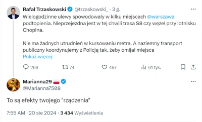 iErdo - Wiadomka Rafał z konweką latał po S8 i spowodował powódź chyba #!$%@? jasne n...