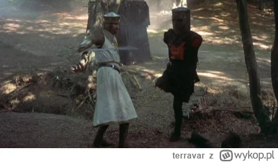 terravar - @PeaceUN: Groźby niczym czarny rycerz z Monty Pythona: