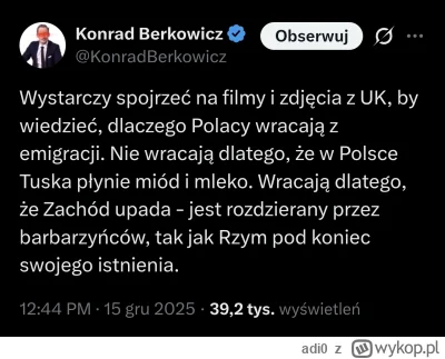 adi0 - A brexit miał być cudownym lekiem, ale spokojnie, u nas na pewno się powiedzie...