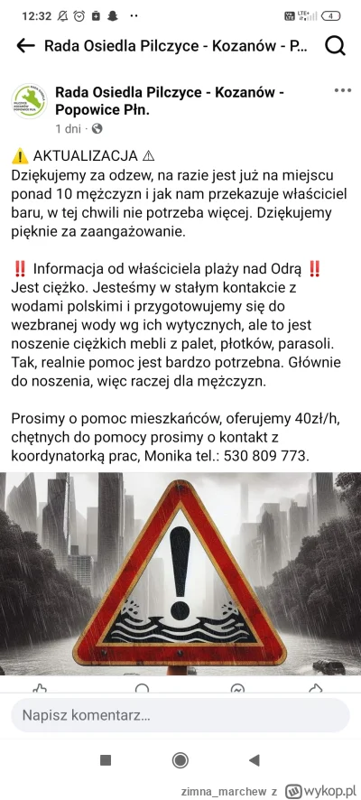 zimna_marchew - @lorquu: we Wrocławiu to samo... Od tygodnia trąbią, a właściciel bar...