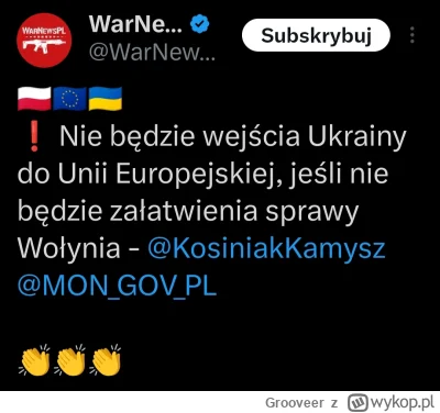 Grooveer - #ukraina #polska #historia #wolyn #polityka #ue