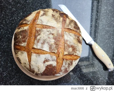 mac666 - Drugie podejście do chlebka naszego powszedniego. Jest progres!

#gotujzwyko...