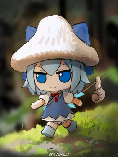 NoweKontoStaryJa - #anime #randomanimeshit #touhou #cirno #fumo