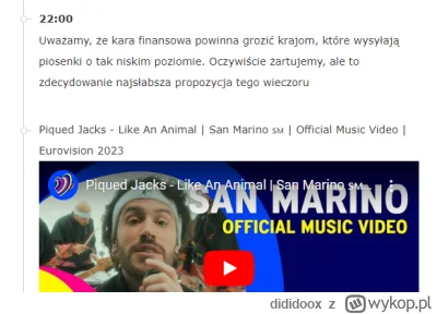 dididoox - Co ten Onet #eurowizja