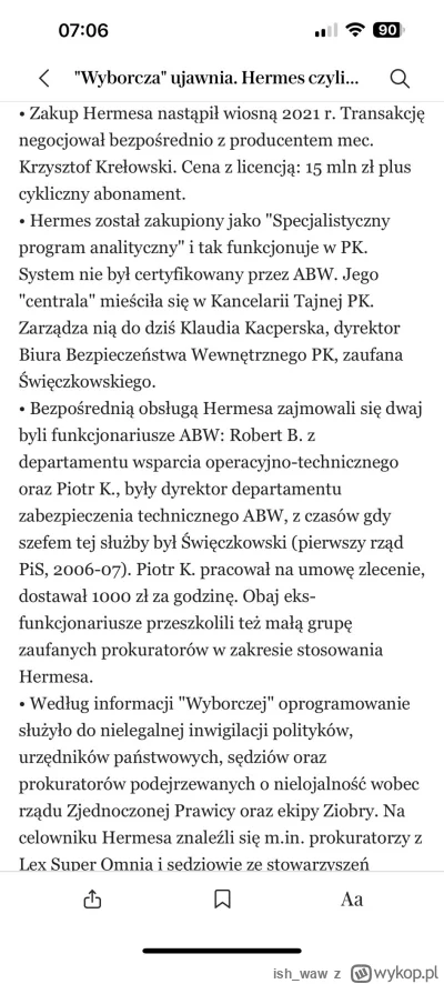 ish_waw - Różne frakcje nielegalnie za pieniądze publiczne robiły sobie własne bezpie...