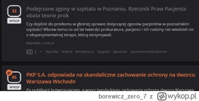 borewiczzero7 - 32 wykopy i główna ha ha ... nowy rekord - tego nie znałem