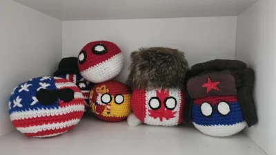 lewymaro - Pamiętacie jak nazywał się Mireczek co robił włóczkowe #polandball ? Jakoś...