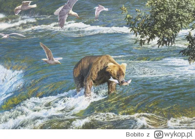 Bobito - #obrazy #sztuka #malarstwo #art

Paul Augustinus (ur. 1952), Niedźwiedź, Ala...