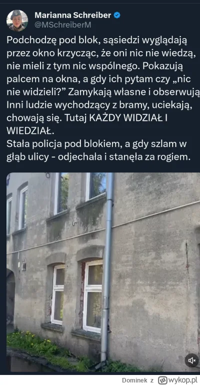 Dominek - Jprld, serio ta idiotka pojechała po ten blok, żeby męczyć jeszcze sąsiadów...