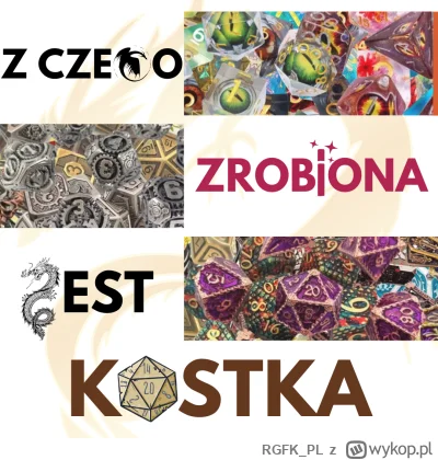 RGFK_PL - 🎲 KOŚCI - skąd się wzięły te ustrojstwa?!

K4 wbija się w stopy, K20 decyd...